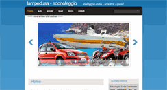 Desktop Screenshot of edonoleggio.it